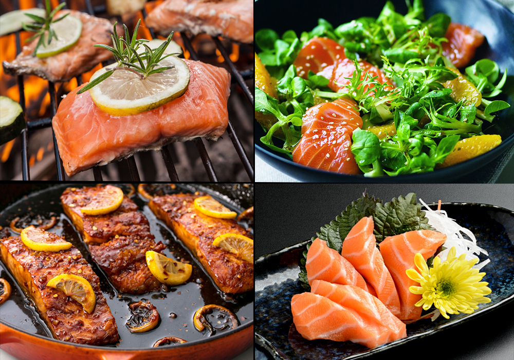 Cá hồi – Chất béo tốt cho hành trình giảm mỡ