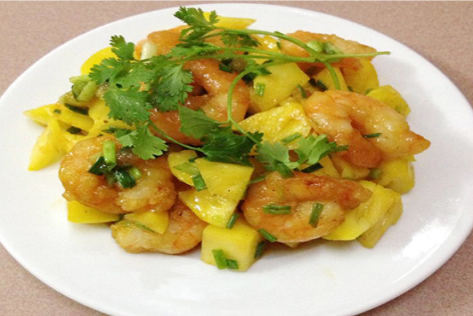 Tôm Nõn Xào Chua Ngọt