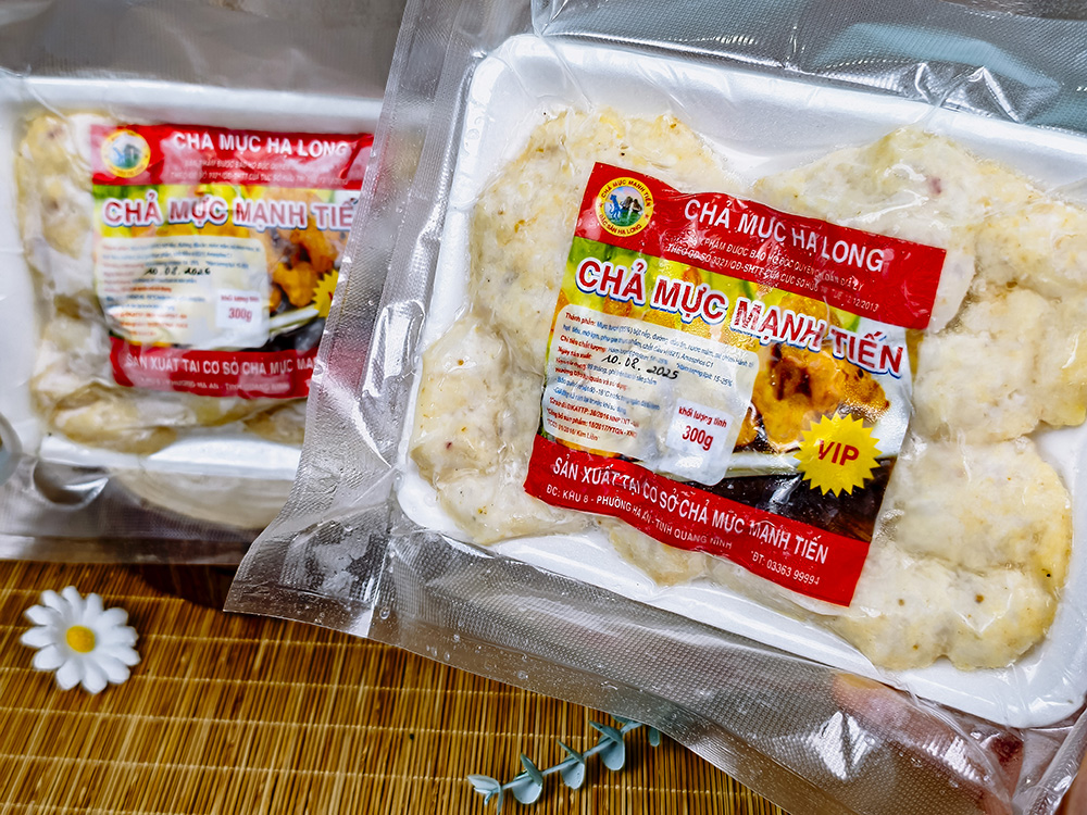 Chả Mực Giã Tay Hạ Long