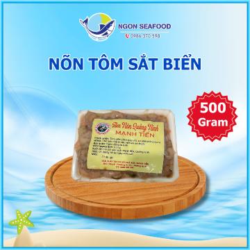 Nõn Tôm Sắt Biển - Hút Chân Không - Khay 500gr