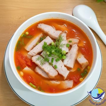 Cách Nấu Canh Cà Chua Chả Mực Giã Tay Hạ Long Hấp: Ngọt Thanh, Đậm Đà Cách Nấu Canh Cà Chua Chả Mực Giã Tay Hạ Long Hấp: Ngọt Thanh, Đậm Đà