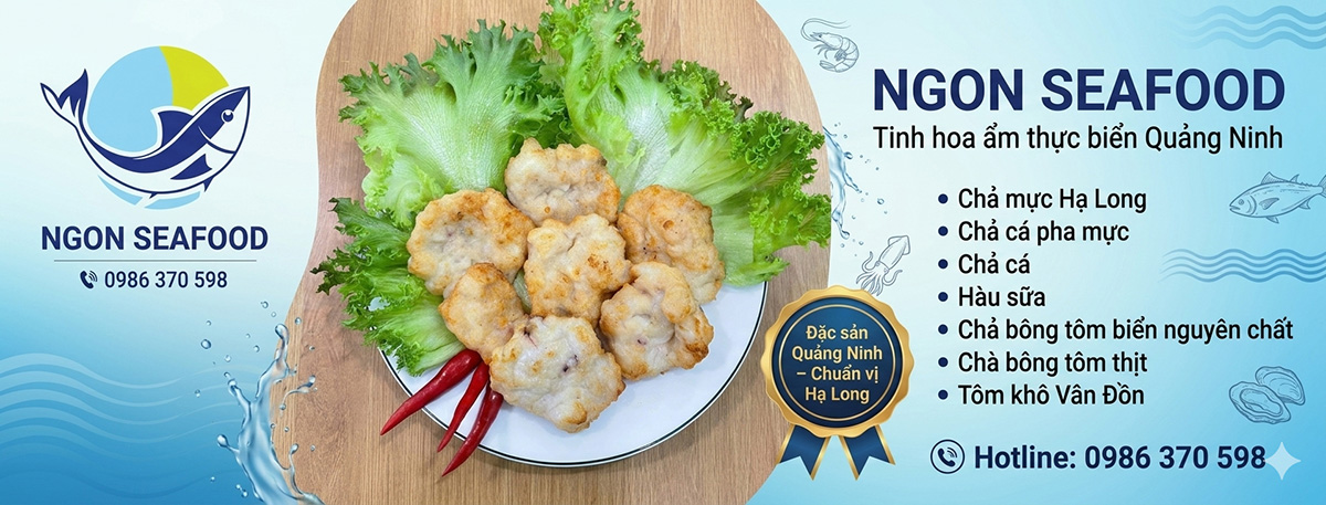 Chả Mực Giã Tay Hạ Long - Ngon Seafood